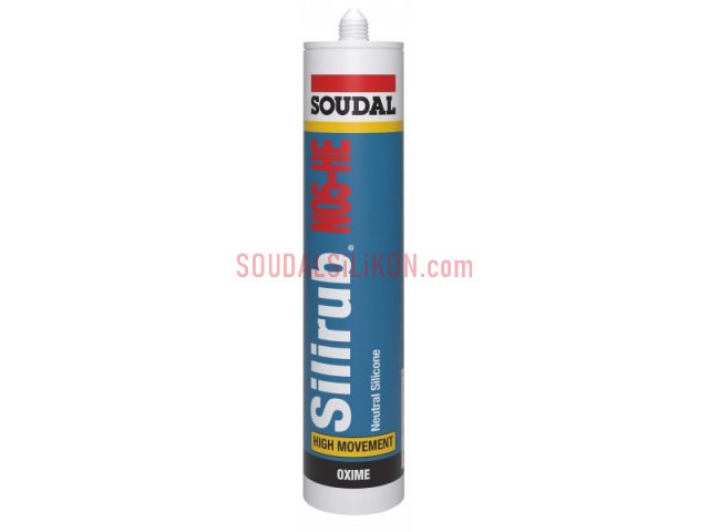 SOUDAL SILIRUB NO5-HE NÖTR DIŞ CEPHE SİLİKONU 300ML ALTINMEŞE