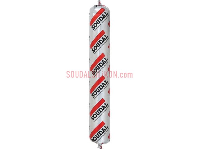SOUDAL ACRYRUB SİLİKONİZE MASTİK 600ML BEYAZ SOSİS