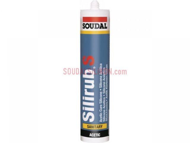 SOUDAL SILIRUB S GENEL AMAÇLI SİLİKON 280ML BEYAZ Resmi
