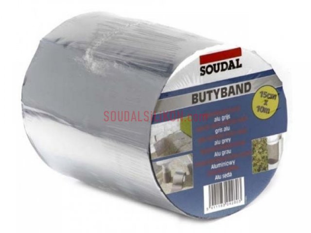 SOUDAL BUTYBAND ALÜMİNYUM SIZDIRMAZ BANT 22,5CM*10MT Resmi