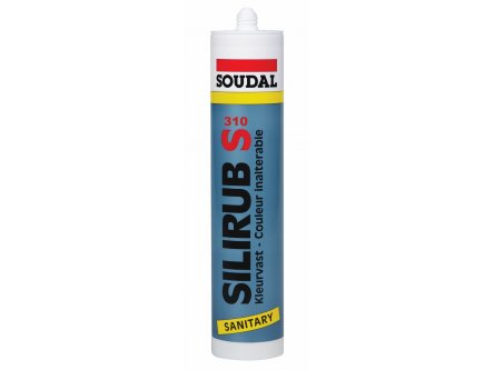 SOUDAL SILIRUB S SİYAH 310 ML