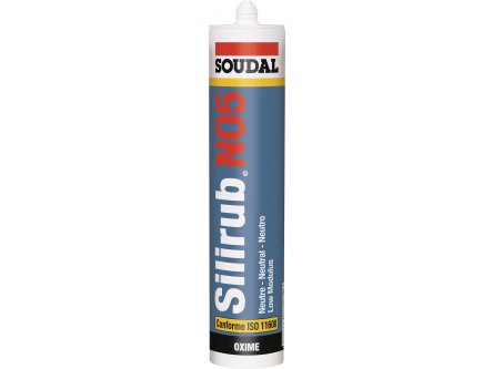 SOUDAL SILIRUB NO5-HE KIRMIZI RAL3020 300 ML
